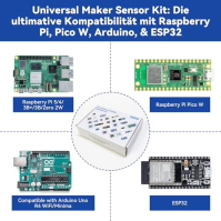 SunFounder Univerzální sada senzorů pro tvůrce kompatibilní s Arduino Mega/R3/R4 Minima/WiFi Nano, Raspberry Pi 5/4B/3B+/Zero 2 